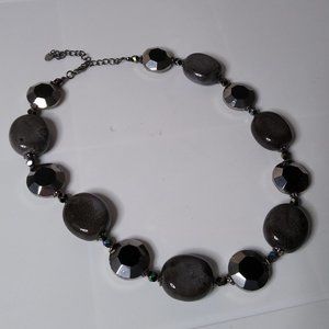 Decorative Large Bead Necklace Adjustable 18.5 To 21 Inches